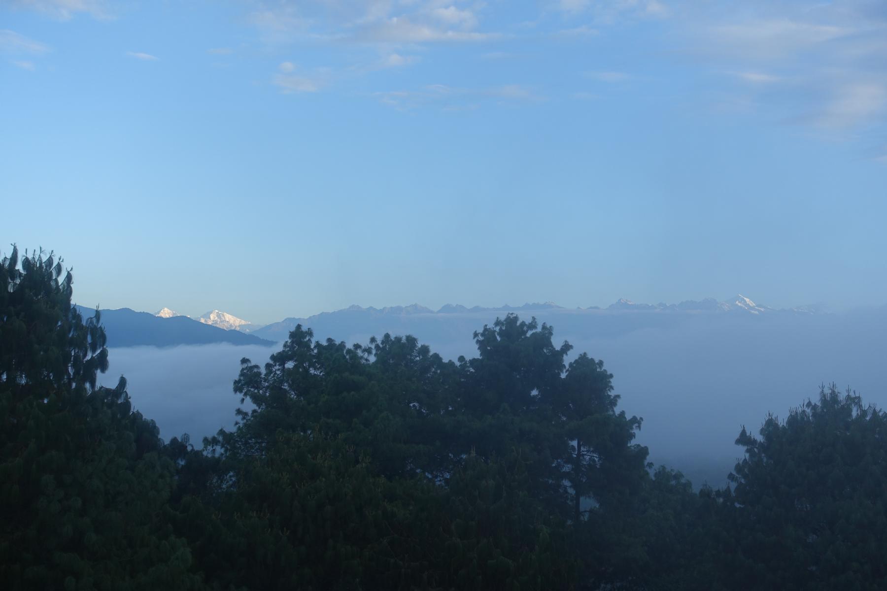 Himalaya-Gebirge bei Nargakot
